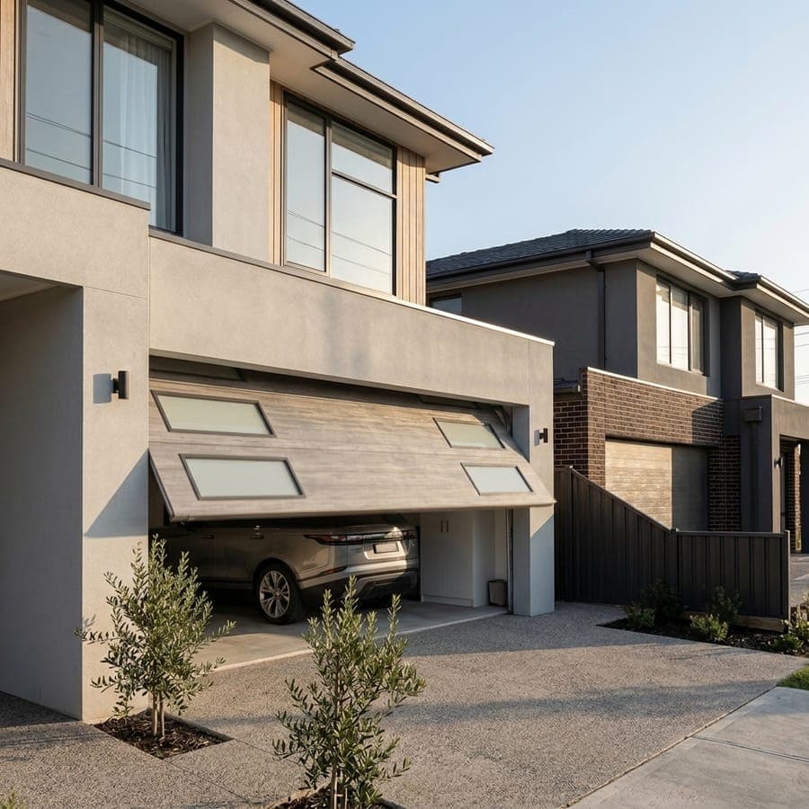Maverick garage door project — New build